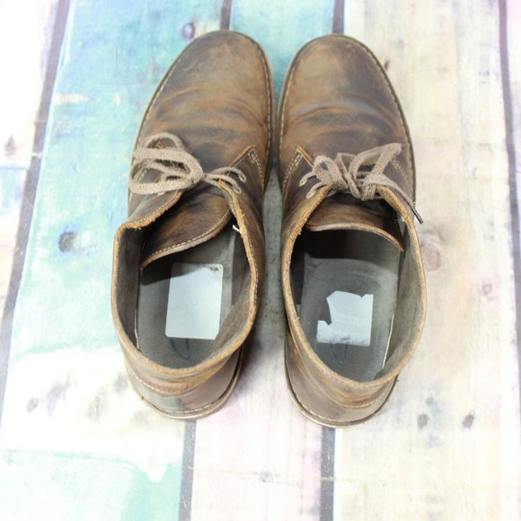 CLARKS Chukka Lace Up Boots Shoes Size 10.5 M - Picture 6 of 9